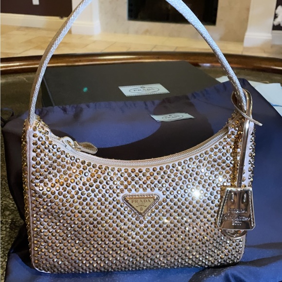 Prada Handbags - Prada Crystal Re-Edition 2005